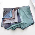 Men's Ice Silk Briefs Boxers (Pack of 4)