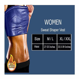 Sweat Shaper Vest for Weight Loss Sauna Slimming Workout Tanktop for Mens & Womens